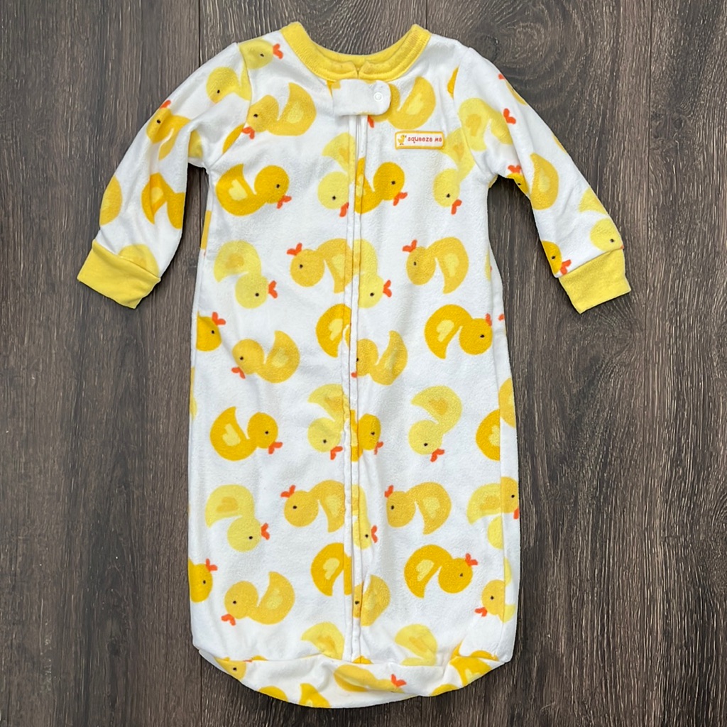 4/$10 Carter’s (Duck) Sleeping Onesie